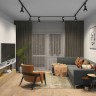 Светильник трековый спот DENKIRS DK6010-BK чёрный (60W)