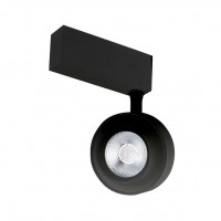 Светильник трековый спот чёрный OCCHIO DL18784/01M Black 4000K (15 Вт, 4000 K, 24 В)
