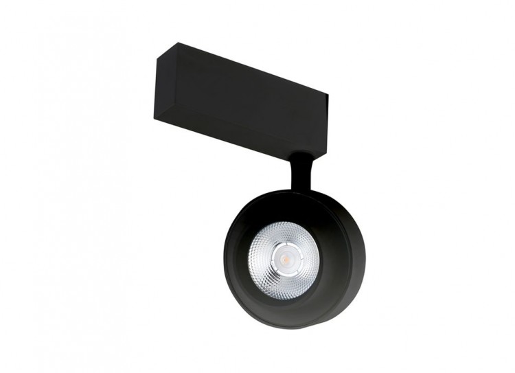Светильник трековый спот чёрный OCCHIO DL18784/01M Black 4000K (15 Вт, 4000 K, 24 В)