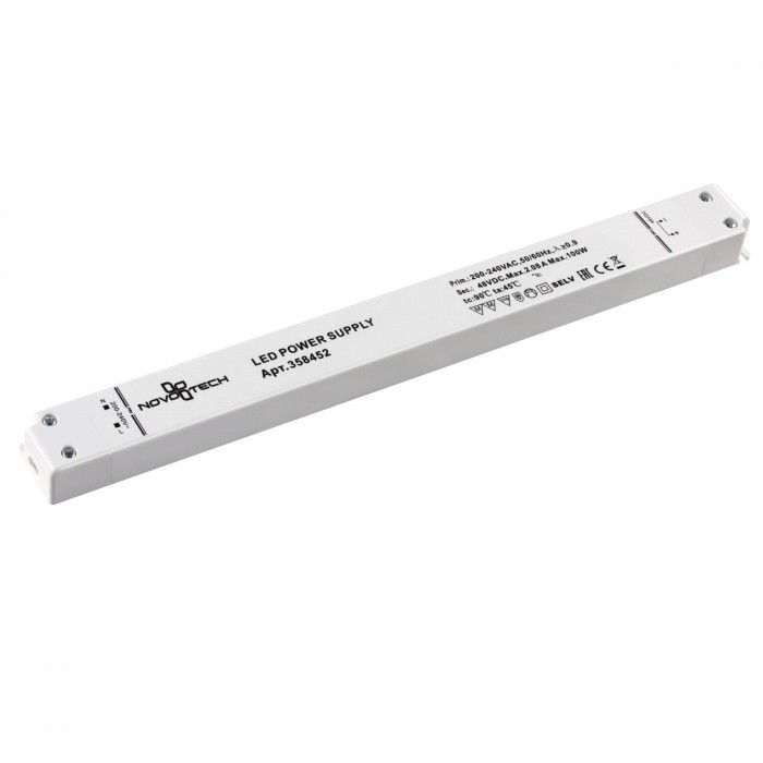 Драйвер NOVOTECH LED Driver (100 Вт,48 В,220 В,белый)