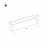 Светильник трековый ARLIGHT MAG-25 FLAT 034213 (24 Вт,3000 K,чёрный)