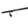 Светильник трековый спот DENKIRS DK6207-BK чёрный (50W)