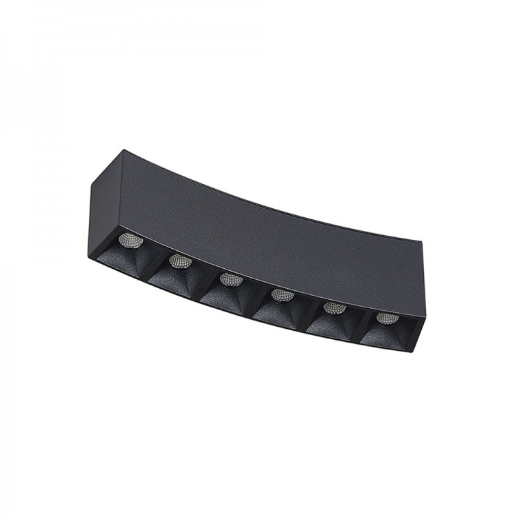 Светильник трековый чёрный EYE DL18781/06MR Black (12 Вт, 3000 K, 24 В)