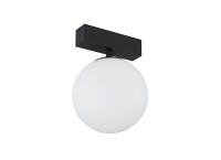 Светильник трековый шар чёрный BUBBLE DL18794/01M Black (10 Вт, 3000 K, 24 В)