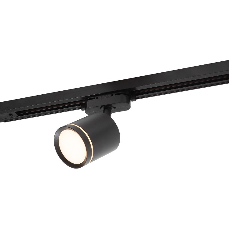 Светильник трековый спот DENKIRS DK6401-BK чёрный (9W, 630Lm, 3000K)