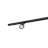 Светильник трековый спот DENKIRS DK6401-BK чёрный (9W, 630Lm, 3000K)