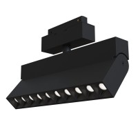 Светильник трековый поворотный MAYTONI POINTS TR015-2-20W3K-B (20 Вт,3000 K,чёрный)