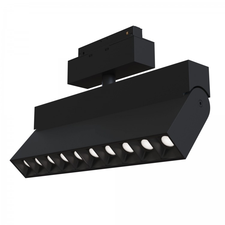 Светильник трековый поворотный MAYTONI POINTS TR015-2-20W3K-B (20 Вт,3000 K,чёрный)
