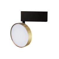 Светильник трековый поворотный диск латунь MOON DL18791/Brass 24W (24 Вт, 3000 K, 24 В)