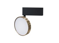 Светильник трековый поворотный диск бронзовый MOON DL18791/Black Bronze 24W (24 Вт, 3000 K, 24 В)