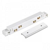 Коннектор питания прямой NOVOTECH FLUM 135102 (белый)