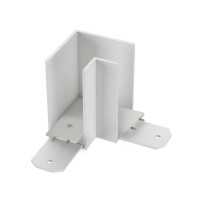 Коннектор угловой DENKIRS TR2102-WH белый