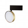Светильник трековый поворотный диск латунь MOON DL18791/Brass 12W (12 Вт, 3000 K, 24 В)