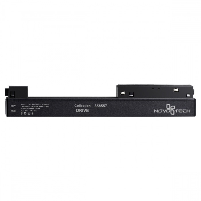 Драйвер NOVOTECH LED Driver (100 Вт,48 В,220 В,чёрный)