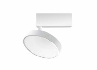 Светильник трековый поворотный диск белый MOON DL18791/White 24W (24 Вт, 3000 K, 24 В)