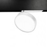Светильник трековый поворотный диск белый MOON DL18791/White 24W (24 Вт, 3000 K, 24 В)