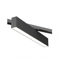 Светильник трековый спот DENKIRS DK6440-BK чёрный (10W, 780Lm, 4000K)