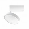 Светильник трековый поворотный диск белый MOON DL18791/White 12W (12 Вт, 3000 K, 24 В)