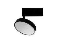 Светильник трековый поворотный диск чёрный MOON DL18791/Black 24W 4000К (24 Вт, 4000 K, 24 В)