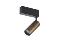 Светильник трековый спот бронзовый HECK DL18789/01M Black Bronze (10 Вт, 3000 K, 24 В)
