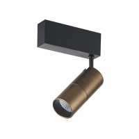 Светильник трековый спот бронзовый HECK DL18789/01M Black Bronze (10 Вт, 3000 K, 24 В)