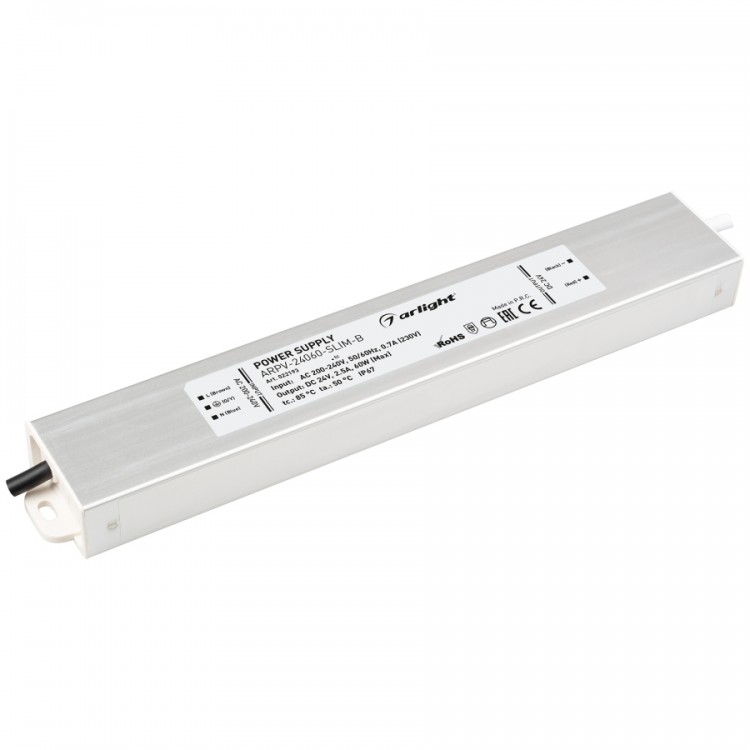 Блок питания ARLIGHT 022193 (60 Вт,24 В,серый)