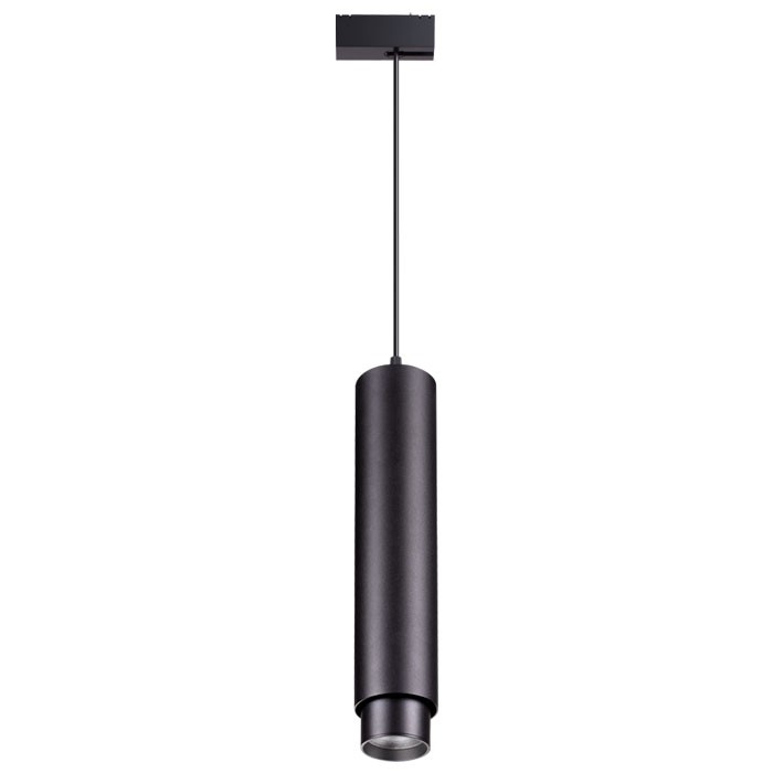 Светильник трековый подвесной NOVOTECH KIT SPOT-HANG 358077 (20 Вт,4000 K,чёрный)