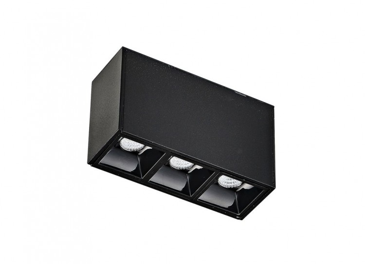 Светильник трековый чёрный EYE DL18781WW6BM (4 Вт, 3000 K, 24 В)