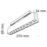 Светильник трековый MAYTONI POINTS TR014-2-20W4K-B (20 Вт,4000 K,чёрный)
