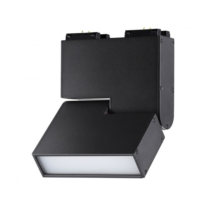 Светильник трековый поворотный NOVOTECH KIT FLAT-FOLD 358469 (10 Вт,4000 K,чёрный)