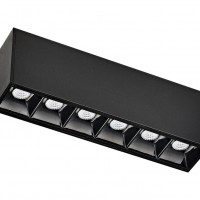Светильник трековый чёрный EYE DL18781NW12BM (9 Вт, 4000 K, 24 В)