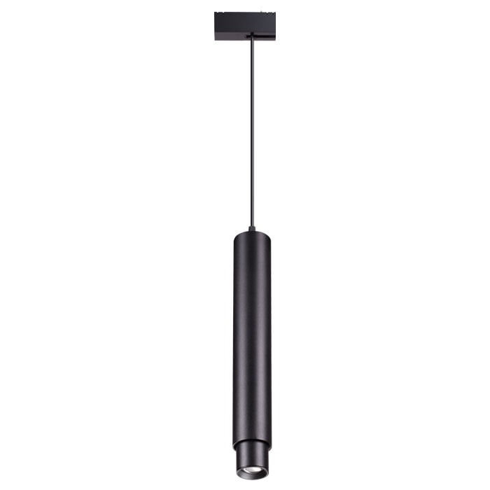 Светильник трековый подвесной NOVOTECH KIT SPOT-HANG 358076 (10 Вт,4000 K,чёрный)