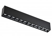 Светильник трековый чёрный EYE DL18781/12M Black (12 Вт, 3000 K, 24 В)