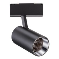 Светильник трековый спот NOVOTECH KIT SPOT 358068 (12 Вт,4000 K,чёрный)