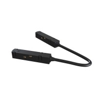Коннектор питания угловой MAYTONI Accessories for tracks TRA004CPC-22B (48 В,чёрный)