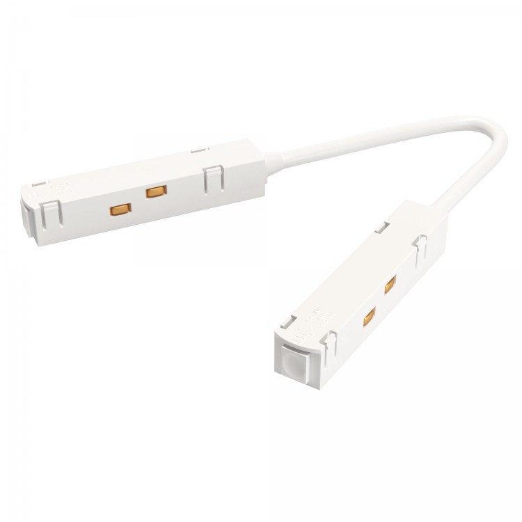 Коннектор питания угловой MAYTONI Accessories for tracks TRA004CPC-22W (48 В,белый)