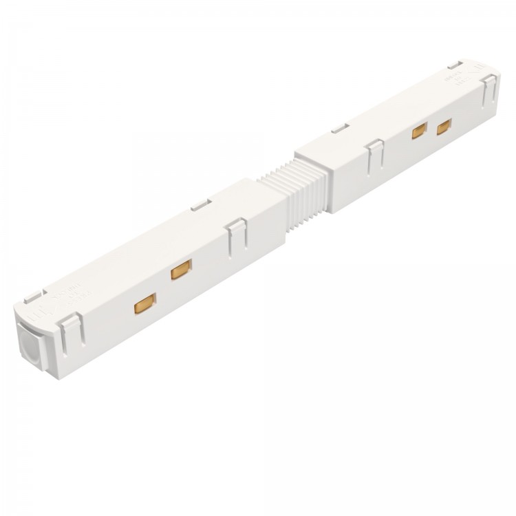 Коннектор питания прямой MAYTONI Accessories for tracks TRA004PC-22W (48 В,белый)