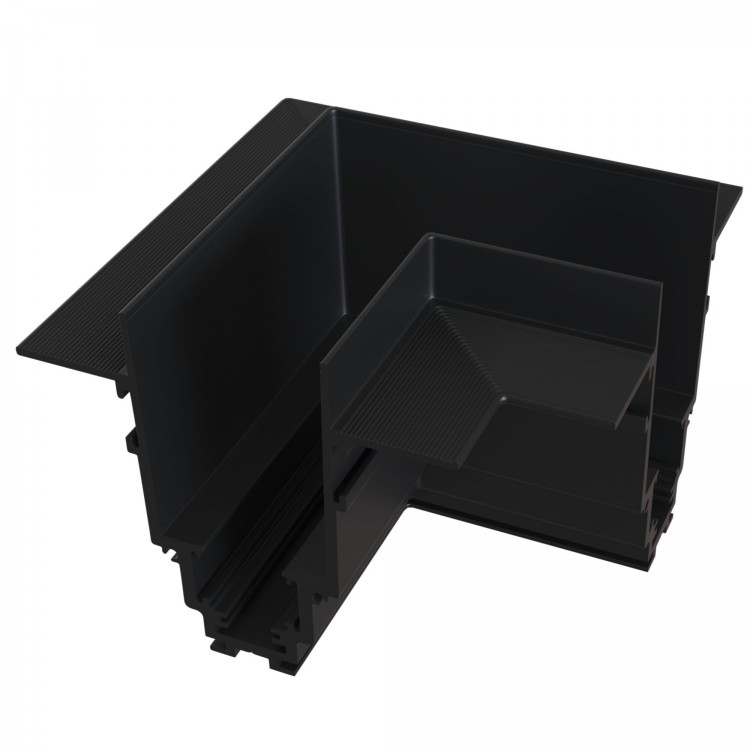 Коннектор угловой MAYTONI Accessories for tracks TRA004ICL-22B (чёрный)