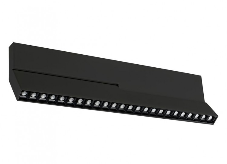 Светильник трековый поворотный чёрный EYE TURN DL18786/24M Black 4000K (24 Вт, 4000 K, 24 В)