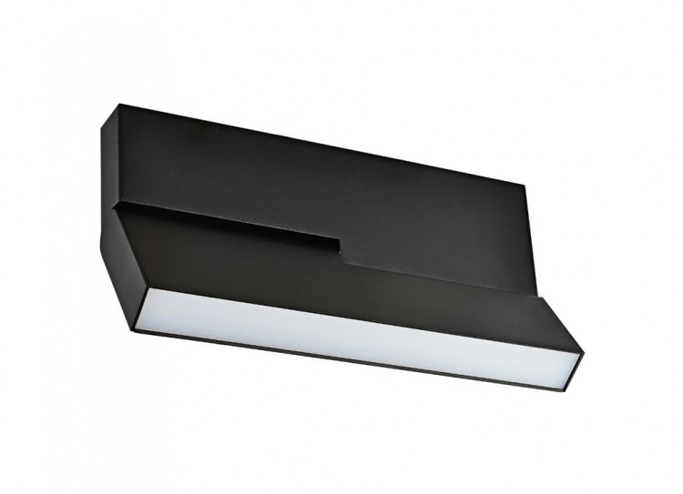 Светильник трековый поворотный чёрный LINE TURN DL18787/Black 10W (10 Вт, 3000 K, 24 В)
