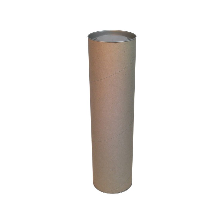 Круглый тубус. Тубус, эконом диаметр/высота: 120/110 мм. Тубус бетон. Круглая упаковка тубус.