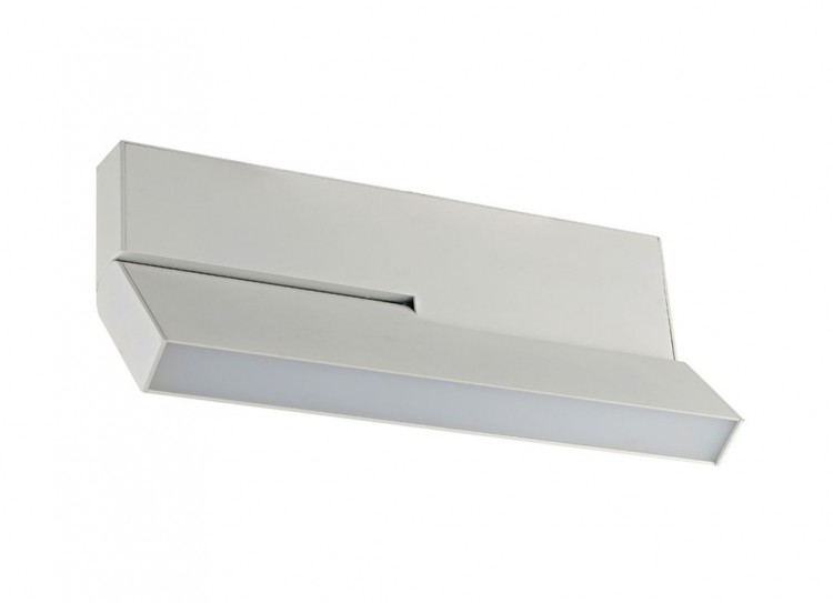 Светильник трековый поворотный белый LINE TURN DL18787/White 20W (20 Вт, 3000 K, 24 В)