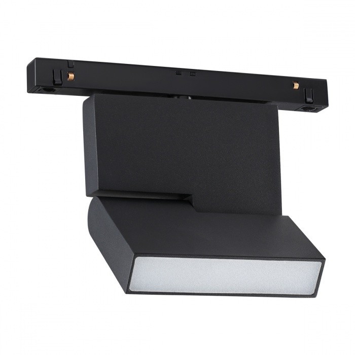 Светильник трековый поворотный NOVOTECH FLUM FLAT-FOLD 358465 (10 Вт,4000 K,чёрный)
