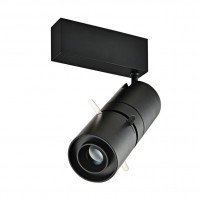 Светильник трековый спот чёрный LENS DL18783/01M Black (15 Вт, 3000 K, 24 В)