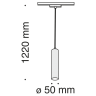 Светильник трековый подвесной MAYTONI Track lamps TR016-2-12W4K-W (12 Вт,4000 K,белый)
