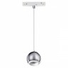 Светильник трековый подвесной NOVOTECH FLUM HANG BALL 358404 (10 Вт,4000 K,хром)