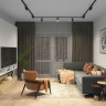 Светильник трековый спот DENKIRS DK6012-BK чёрный (50W)