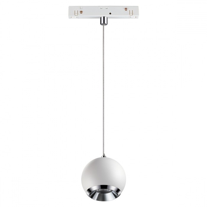 Светильник трековый подвесной NOVOTECH FLUM HANG BALL 358402 (10 Вт,4000 K,белый)