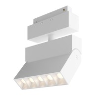 Светильник трековый поворотный MAYTONI POINTS TR015-2-10W3K-W (10 Вт,3000 K,белый)