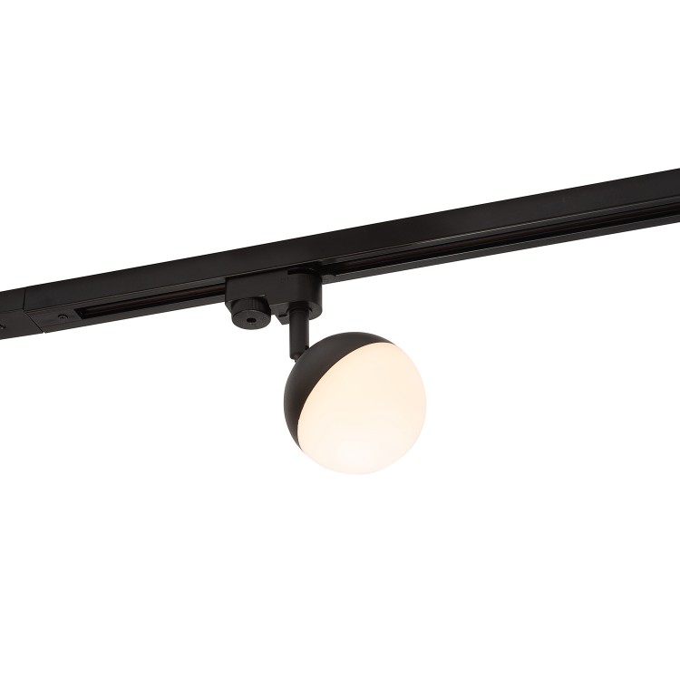 Светильник трековый спот DENKIRS DK6406-BK чёрный (7W, 490Lm, 3000-6000K)